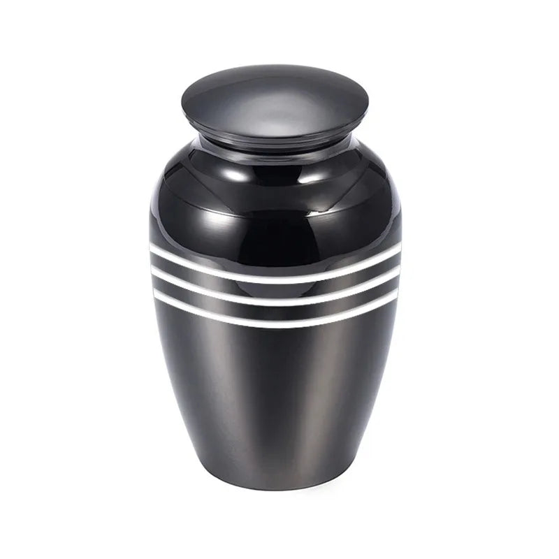 2025 Classic Design Stainless Steel Metal Urn Custom Made for Pet Caskets Wholesale Supplier Cremation Funeral Needs