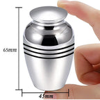2025 Classic Design Stainless Steel Metal Urn Custom Made for Pet Caskets Wholesale Supplier Cremation Funeral Needs