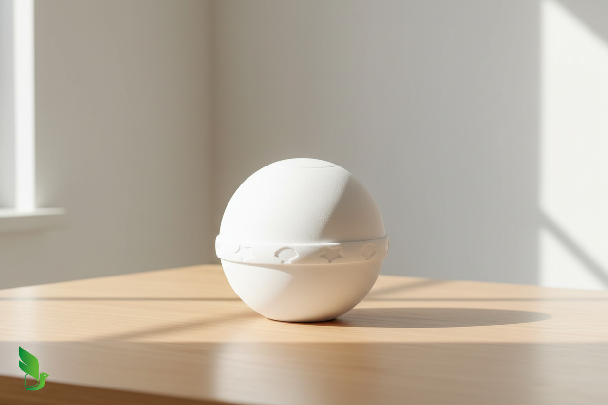 Biologisch abbaubare Salzurne weiß Esfera de Sal