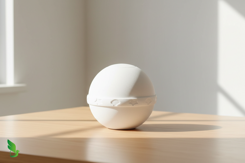 Biologisch abbaubare Salzurne weiß Esfera de Sal