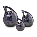 Keramische mini urn van hoogwaardige klei