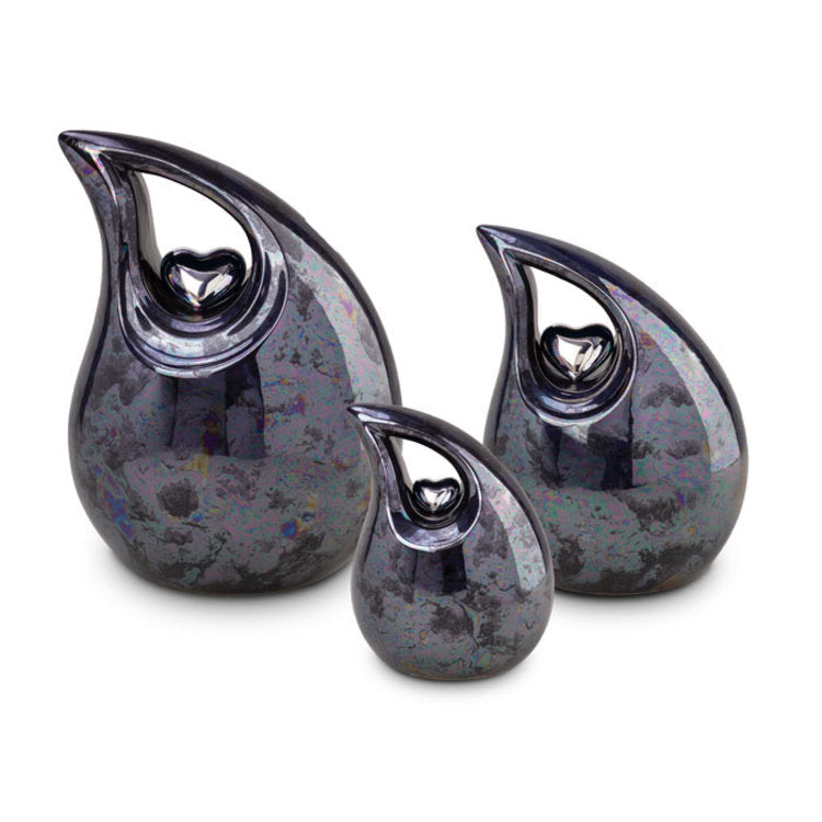 Keramische mini urn van hoogwaardige klei